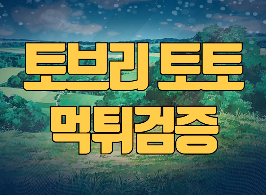 토브리 먹튀